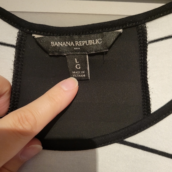 Banana Republic striped tank - Picture 2 of 2